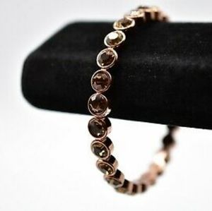 🔥SALE🔥Vintage Craziano Copper Tone Faux Brown Topaz Colour Bracelet